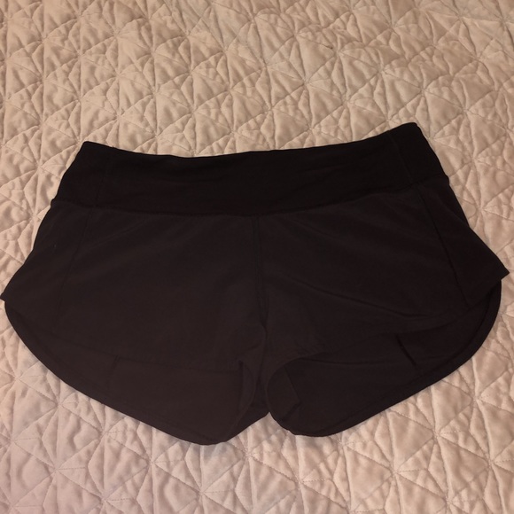 lululemon athletica Pants - Black lululemon speed up shorts